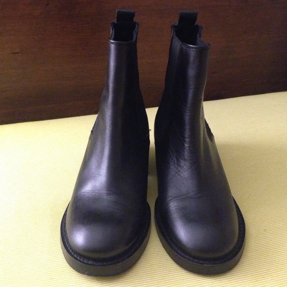 ASOS Adverse Leather Chelsea Ankle Boots