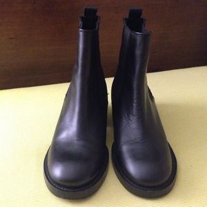 ASOS Adverse Leather Chelsea Ankle Boots