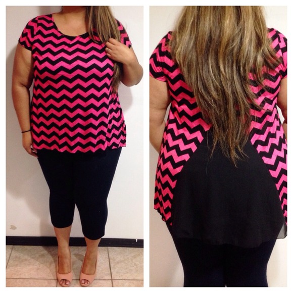 Tops - 💥FLASH SALE💥Plus Size Chevron Tank
