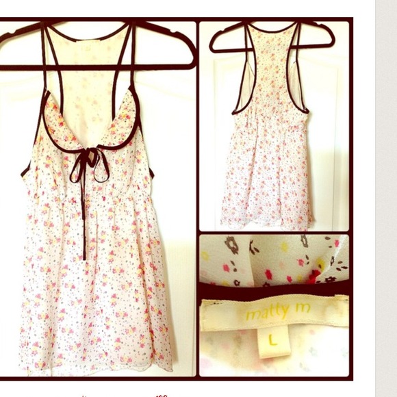 Matty m 100% silk top NO TRADE