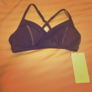 Coal colored Rehearsal Bra