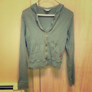 Hard tail zip up hoodie