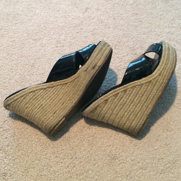 STEVE MADDEN Black Espadrilles Wedges - Picture 2 of 3