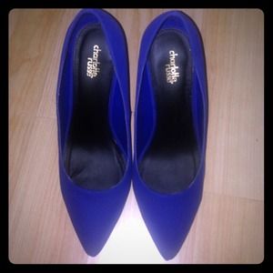 Royal Blue heels size 9