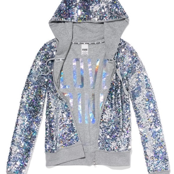 Victoria's Secret sequin bling hoodie!