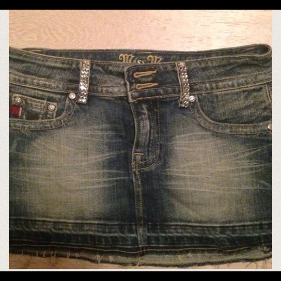 Miss me denim skirt SOLD
