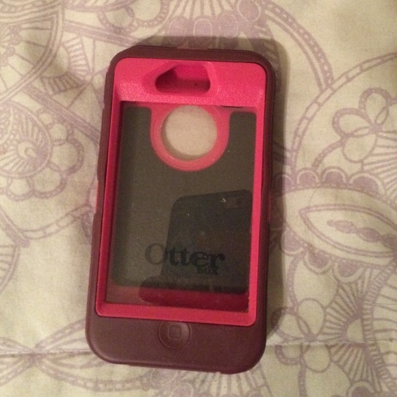 Pink and purple otterbox
