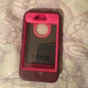 Pink and purple otterbox
