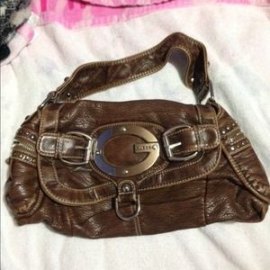 Brown Guess purse.