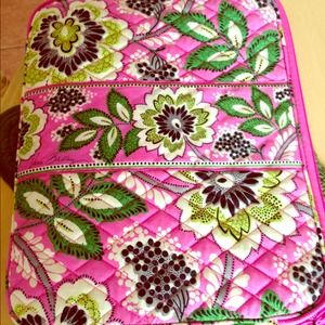 VERA BRADLEY PRISCILLA PINK LAPTOP SLEEVE