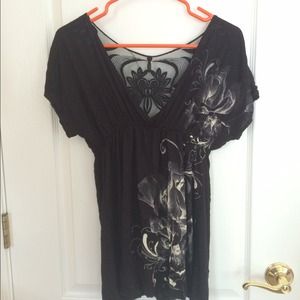 Wet seal black shirt