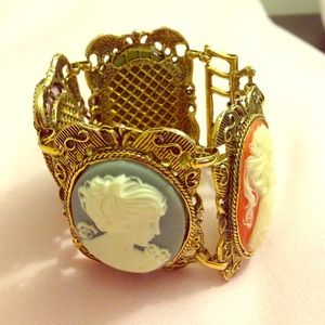 Anthropologie Cameo Bracelet