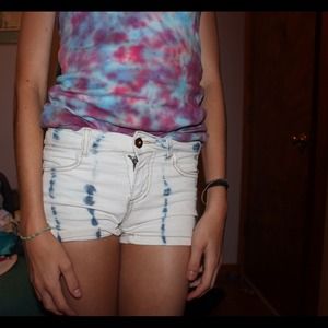 bleached Girl's shorts