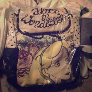 Alice in wonderland backpack