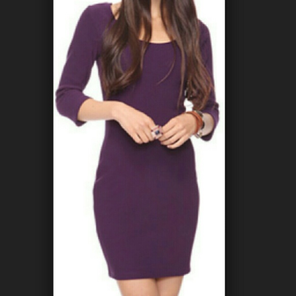 Purple Mini Dress