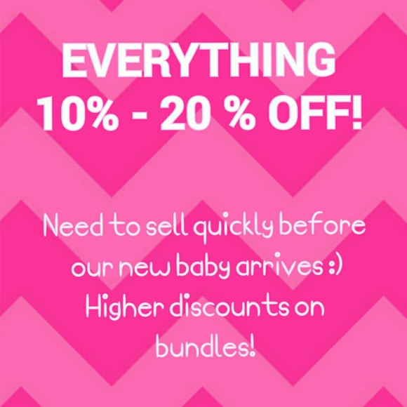 10% - 20% off EVERYTHING!