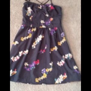 Floral print dress