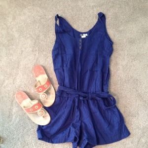 Navy romper