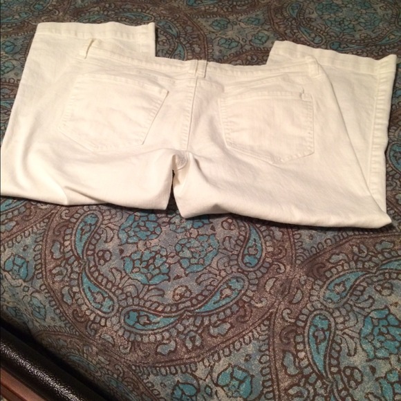 White denim capris! - Picture 3 of 3