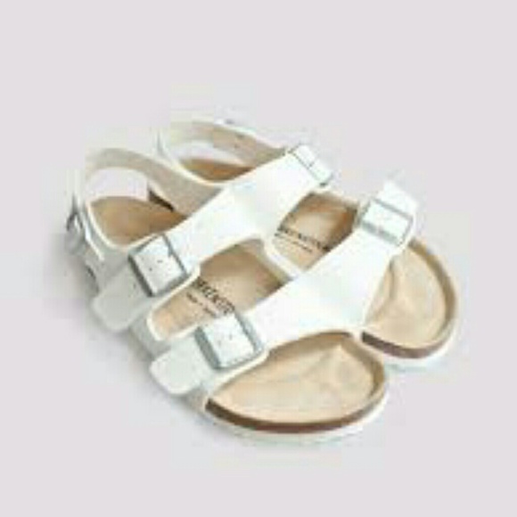 SOLD!!! New white Birkenstock Milano