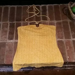 Rich yellow Banana Republic top