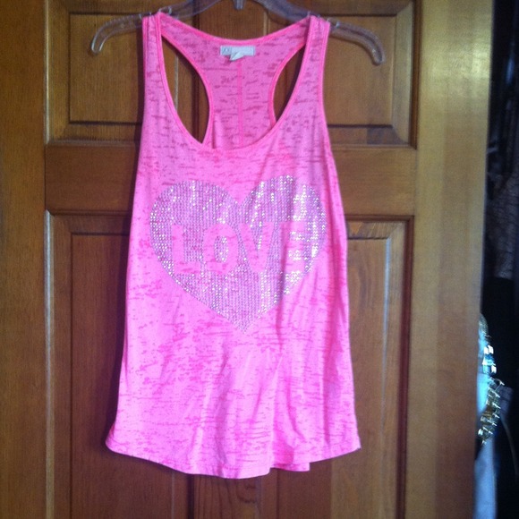 "Love" tank