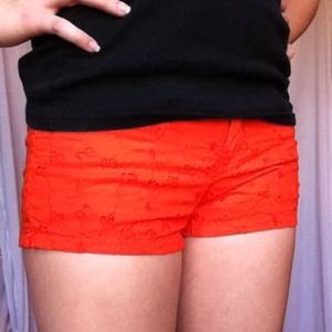Super cute orange Aeropostale shorts