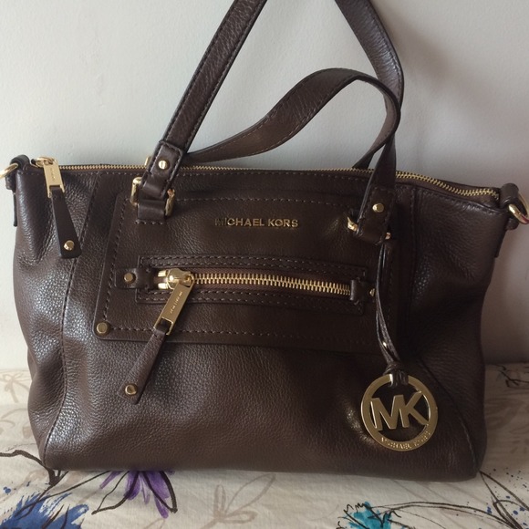 Brand new brown leather Michael Kors Handbag!