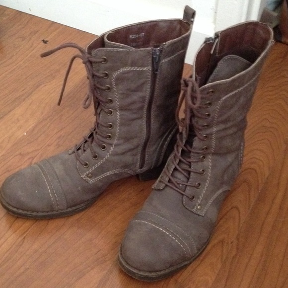 Cathy Jean Combat Boots