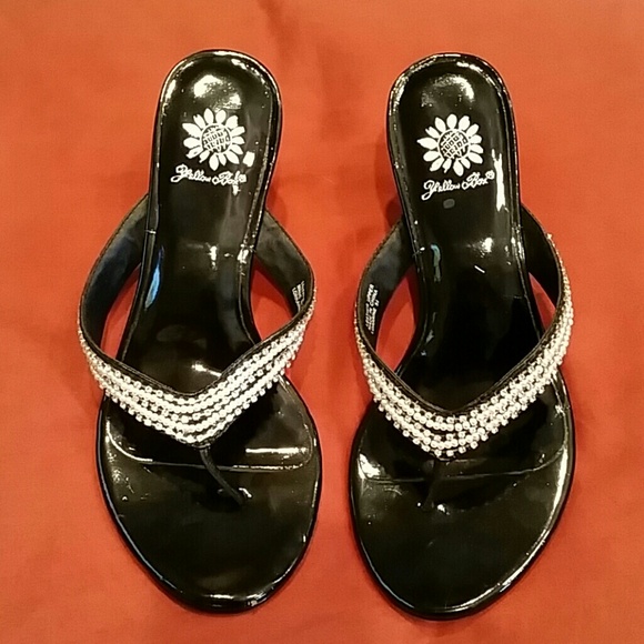 Yellow Box high heel sandals