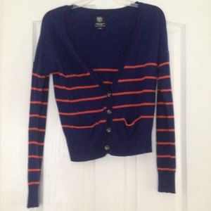American Eagle Striped Cardigan