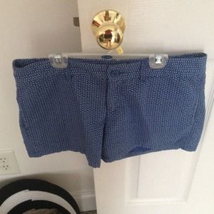 Blue Patterned Gap Shorts