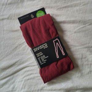Burgundy H&M Leggings