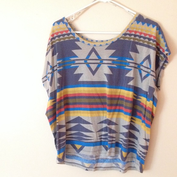 Forever 21 Aztec Top