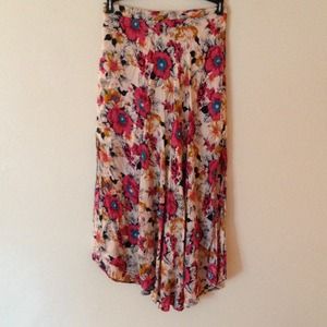 Floral Maxi Skirt