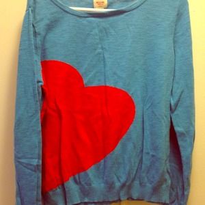 Blue Love Sweater