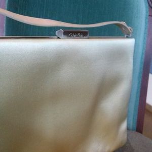 Authentic Calvin Klien Couture Lemon Silk Purse