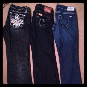 Big star jeans size 29 la idols size 7
