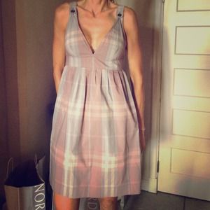 Burberry plaid dress!!! amazing steal!