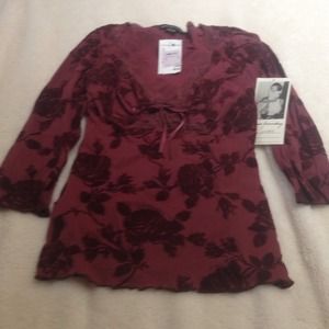 Ann Ferriday top New w/tags