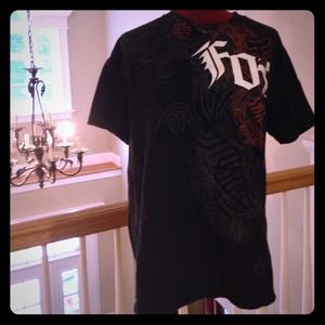 Large mens fox tshirt!