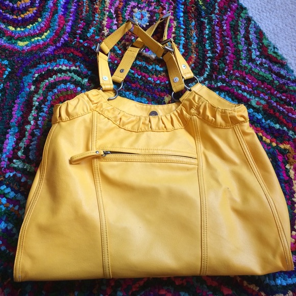 Oakley - yellow purse