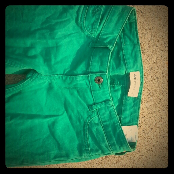 Abercrombie Green Jeans