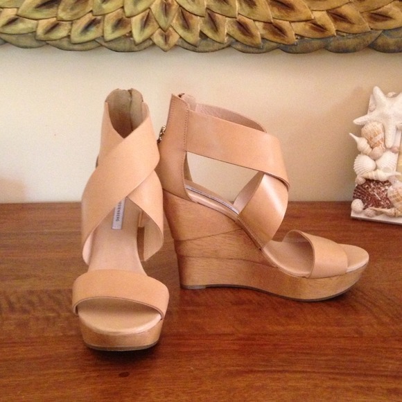 Diane von Furstenberg opal wedge