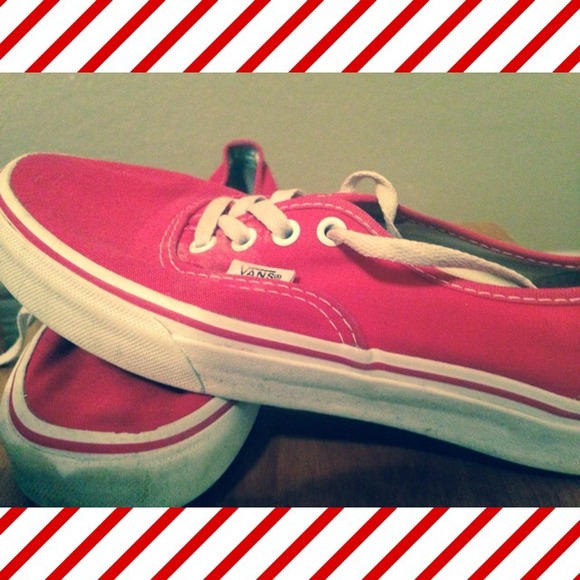Red Vans