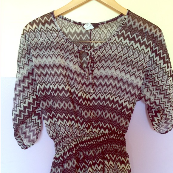 Tribal print blouse