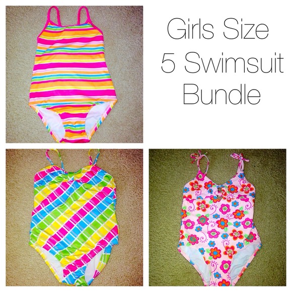 3 Cute Girls Swimsuit Bundle!