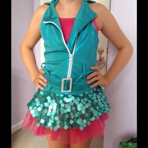 Girls dance costume