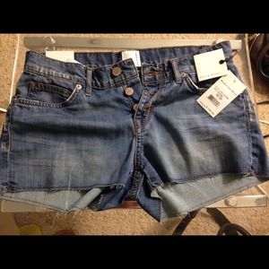 Brand new Rich & Skinny denim cutoff shorts