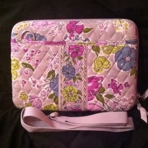 Vera Bradley Mini Laptop Case in Watercolor